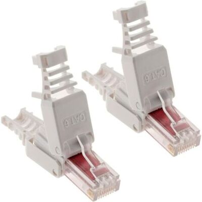 ABYSSE 10 Fiches Rj45 Cat 6 Sans Outil, Un Pack, Installation Sans Outil, Connexion Ethernet Et Extension Réseau - Publicité ABYSSE 10 Fiches Rj45 Cat 6 Sans Outil, Un Pack, Installation Sans Outil, Connexion Ethernet Et Extension Réseau - Publicité
