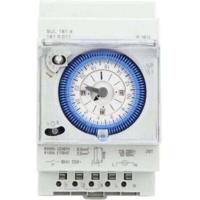 OEM Minuterie Analogique Avec Moteur Synchrone Et Programme Journalier, Minuterie, 24vac/dc,16a - Publicité OEM Minuterie Analogique Avec Moteur Synchrone Et Programme Journalier, Minuterie, 24vac/dc,16a - Publicité