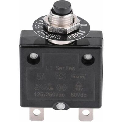 WEMAKMAK Disjoncteur 20a Interrupteur Thermique De Réinitialisation En Option, 125-250v Ac 50v Dc Disjoncteur À Bouton-poussoir De Protection Contre Les Surcharges De Courant - Publicité WEMAKMAK Disjoncteur 20a Interrupteur Thermique De Réinitialisation En Option, 125-250v Ac 50v Dc Disjoncteur À Bouton-poussoir De Protection Contre Les Surcharges De Courant - Publicité