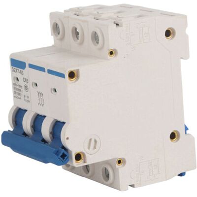 ABYSSE Disjoncteur Différentiel Tripolaire 63 A Dz4763 220/380 V - Publicité ABYSSE Disjoncteur Différentiel Tripolaire 63 A Dz4763 220/380 V - Publicité