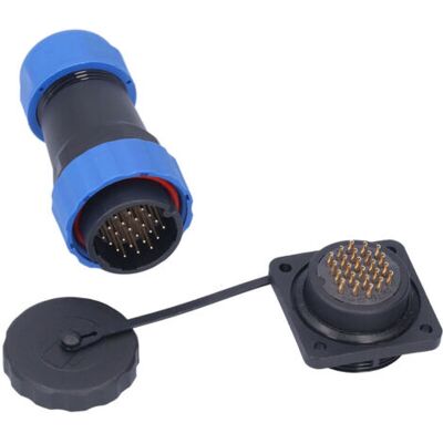 OEM Prise Étanche Carrée À 4 Trous Sp2824 - Connecteur Aviation 250v 5a Pour Câbles Électriques - Publicité OEM Prise Étanche Carrée À 4 Trous Sp2824 - Connecteur Aviation 250v 5a Pour Câbles Électriques - Publicité