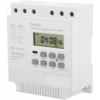 OEM Minuterie Programable - Minuteur 380v Tm-613 Commutateur De Minuterie Pour Moteur Triphasé-crezuo - Publicité OEM Minuterie Programable - Minuteur 380v Tm-613 Commutateur De Minuterie Pour Moteur Triphasé-crezuo - Publicité