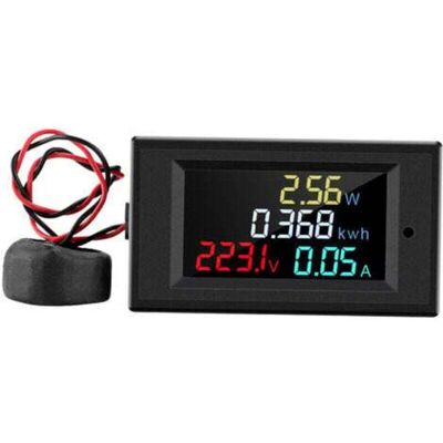 OEM Voltmètre Et Ampèremètre Numérique Multifonctionnel, Ac 80-300v, Écran Lcd Couleur, Avec Transformateur De Courant 100a, Voltmètre Et Ampèremètre Numérique D69-2049. Publicité OEM Voltmètre Et Ampèremètre Numérique Multifonctionnel, Ac 80-300v, Écran Lcd Couleur, Avec Transformateur De Courant 100a, Voltmètre Et Ampèremètre Numérique D69-2049. Publicité