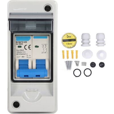 OEM Pv Dc Disjoncteur 32a 6ka Ip65 Tanche Dc Isolateur Commutateur Solaire Disconnect Switch 1000v-crezuo - Publicité OEM Pv Dc Disjoncteur 32a 6ka Ip65 Tanche Dc Isolateur Commutateur Solaire Disconnect Switch 1000v-crezuo - Publicité