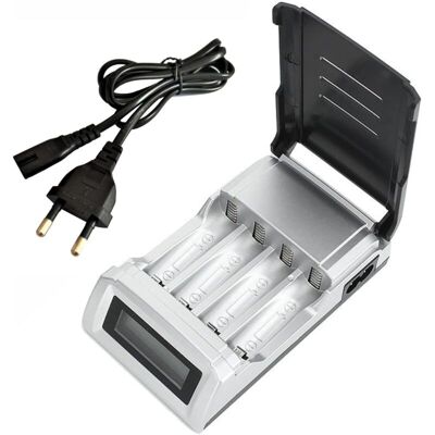 OEM Chargeur De Batterie À Fonction De Réparation Chargeur De Moniteur Lcd Charge Rapide À 4 Emplacements Piles Aa Et Piles Aaa Rechargeables Intelligentes-dou - Publicité OEM Chargeur De Batterie À Fonction De Réparation Chargeur De Moniteur Lcd Charge Rapide À 4 Emplacements Piles Aa Et Piles Aaa Rechargeables Intelligentes-dou - Publicité