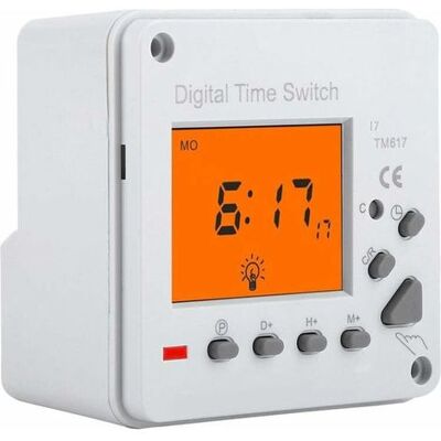 OEM Minuteur Electronique Minuterie Numérique Interrupteur De Commande Intelligent Programmable Minuterie Rétro-éclairée Pour Les Appareils Electroménagers Eclairage Public (220v Ac) - Publicité OEM Minuteur Electronique Minuterie Numérique Interrupteur De Commande Intelligent Programmable Minuterie Rétro-éclairée Pour Les Appareils Electroménagers Eclairage Public (220v Ac) - Publicité