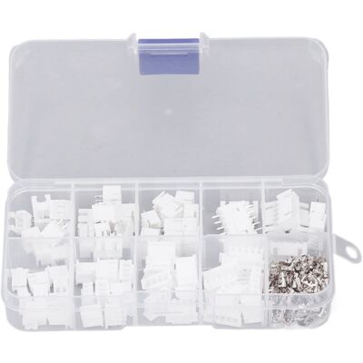 Scotch 230 Pièces Kit De Connecteurs Jst Coque En Plastique Contact En Laiton 2p 3p 4p 5p Xh2.54mm Kit De Connecteur De Boîtier Mâle Femelle, - Publicité Scotch 230 Pièces Kit De Connecteurs Jst Coque En Plastique Contact En Laiton 2p 3p 4p 5p Xh2.54mm Kit De Connecteur De Boîtier Mâle Femelle, - Publicité