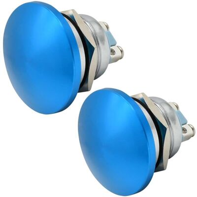 SANS MARQUE Bouton-poussoir Champignon 22 Mm Étanche 1no Spst Bouton-poussoir De Démarrage Instantané 7/8 Po (environ 2,2 Cm) Bornes À Vis De Montage 35 A 5 V 12 V 24 V 110 V 120 V 2 Pièces (bleu, 22 Mm - Publicité SANS MARQUE Bouton-poussoir Champignon 22 Mm Étanche 1no Spst Bouton-poussoir De Démarrage Instantané 7/8 Po (environ 2,2 Cm) Bornes À Vis De Montage 35 A 5 V 12 V 24 V 110 V 120 V 2 Pièces (bleu, 22 Mm - Publicité