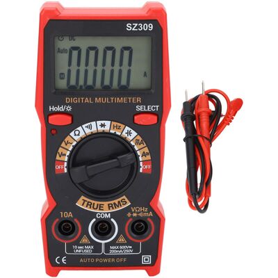 OEM Multimètre Numérique, Testeur De Tension De Batterie Automobile, Kit De Test Cc/ca, Voltmètre, Ampèremètre, Outil Électrique Intelligent Sz309-crezuo - Publicité OEM Multimètre Numérique, Testeur De Tension De Batterie Automobile, Kit De Test Cc/ca, Voltmètre, Ampèremètre, Outil Électrique Intelligent Sz309-crezuo - Publicité