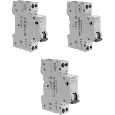 Lot De 8 Disjoncteurs Modulaires Ph+n – 3×10a, 3×16a, 2×20a – Courbe C – 4,5 Ka - Siemens - Publicité Lot De 8 Disjoncteurs Modulaires Ph+n – 3×10a, 3×16a, 2×20a – Courbe C – 4,5 Ka - Siemens - Publicité
