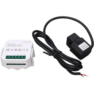 Compteur De Consommation Électrique Monophasé Intelligent, Modèle 2025, Ac100-240v 0,2a-80a, Avec Pince Ampèremétrique.-aquaforge - Publicité Compteur De Consommation Électrique Monophasé Intelligent, Modèle 2025, Ac100-240v 0,2a-80a, Avec Pince Ampèremétrique.-aquaforge - Publicité