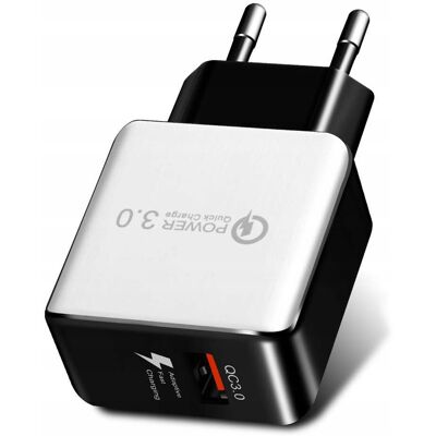 OEM Chargeur Secteur Rapide Quick Charge 3.0 La14 - Publicité OEM Chargeur Secteur Rapide Quick Charge 3.0 La14 - Publicité