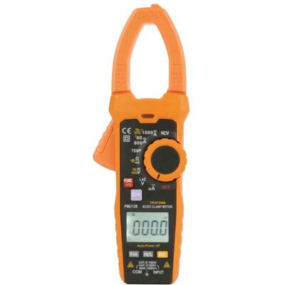 MOXIE Pince Amperemetrique Numérique, Peakmeter Pm2128 Pince Multimètre Portable Ac/dc Tension Courant Pince Résistance Capacitance 6000 Points Écran Lcd Rétro-éclairé Détection De Tension Sans Contact N - Publicité MOXIE Pince Amperemetrique Numérique, Peakmeter Pm2128 Pince Multimètre Portable Ac/dc Tension Courant Pince Résistance Capacitance 6000 Points Écran Lcd Rétro-éclairé Détection De Tension Sans Contact N - Publicité