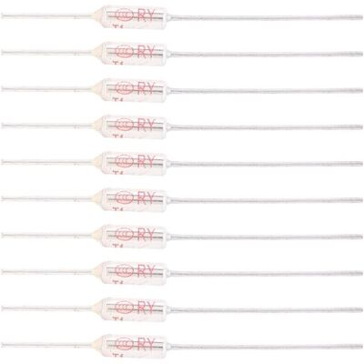 OEM 10 Pièces Fusible Thermique 250v 10a 77℃, Coupure De Fusible Thermique De Coque Métallique, Fusible De Température Tf 72250℃ (77℃)-crezuo - Publicité OEM 10 Pièces Fusible Thermique 250v 10a 77℃, Coupure De Fusible Thermique De Coque Métallique, Fusible De Température Tf 72250℃ (77℃)-crezuo - Publicité