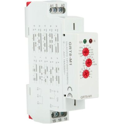 ABYSSE Relais Temporisé 10 Fonctions 35mm – Montage Rail Din – Ac/dc 12v 240v – Plage De Réglage 0,1s À 10 Jours – Indicateurs Led - 50-60hz - Publicité ABYSSE Relais Temporisé 10 Fonctions 35mm – Montage Rail Din – Ac/dc 12v 240v – Plage De Réglage 0,1s À 10 Jours – Indicateurs Led - 50-60hz - Publicité