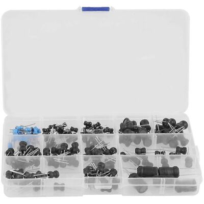 MIXHOME Assortiment De 145 Bobines D'Arrêt (10 Μh–10 Mh, 12 Valeurs) - Publicité MIXHOME Assortiment De 145 Bobines D'Arrêt (10 Μh–10 Mh, 12 Valeurs) - Publicité