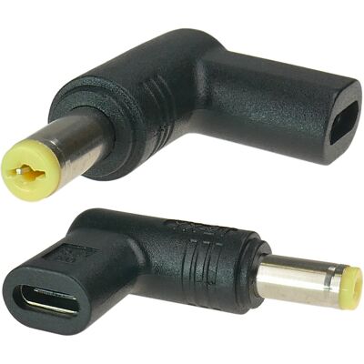 OEM Adaptateur Usb-c Pour Alimenter Un Ordinateur Portable Doté D'Une Prise 5,5 X 1,7 Mm - Publicité OEM Adaptateur Usb-c Pour Alimenter Un Ordinateur Portable Doté D'Une Prise 5,5 X 1,7 Mm - Publicité