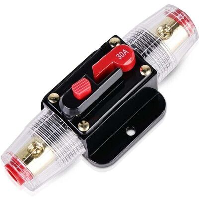 OEM 30a Auto Disjoncteur, Auto Disjoncteur Protection De Voiture 12v-24v Dc, Auto Disjoncteur Pour Voiture Avec Commutateur Manuel De Réinitialisation De Fusible Pour Voiture Bateau Camion Camping - Publicité OEM 30a Auto Disjoncteur, Auto Disjoncteur Protection De Voiture 12v-24v Dc, Auto Disjoncteur Pour Voiture Avec Commutateur Manuel De Réinitialisation De Fusible Pour Voiture Bateau Camion Camping - Publicité