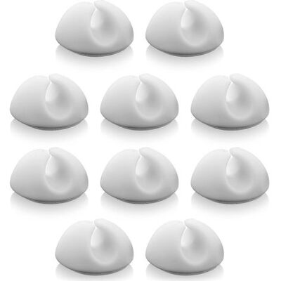 OEM 10x Serre-câbles Support De Câble Gestion Des Câbles Fixation De Câble Organisateur De Câble Pour Câbles Jusqu'à 8mm Serre-câbles Fixation De Câbles Gestion Des Câbles Blanc - Publicité OEM 10x Serre-câbles Support De Câble Gestion Des Câbles Fixation De Câble Organisateur De Câble Pour Câbles Jusqu'à 8mm Serre-câbles Fixation De Câbles Gestion Des Câbles Blanc - Publicité