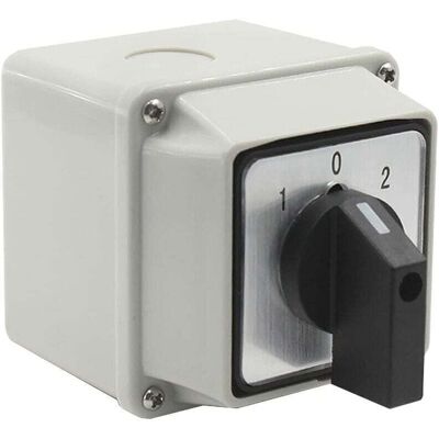 OEM Lw26 20/2 Inverseur De Source Universel Avec Boîtier De Montage 380 V, 20 A Sélecteur Universel À Came Rotative-crezuo - Publicité OEM Lw26 20/2 Inverseur De Source Universel Avec Boîtier De Montage 380 V, 20 A Sélecteur Universel À Came Rotative-crezuo - Publicité