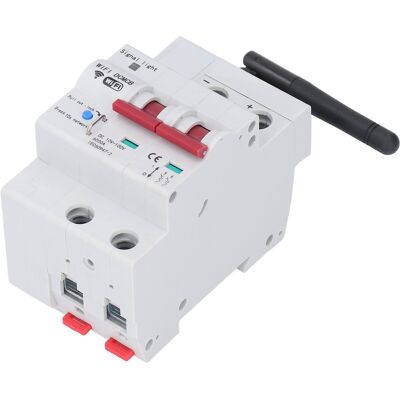 WEYTOLL Disjoncteur Intelligent 2p 100a App Télécommande Wifi Avec Verrouillage De Sécurité Dc10-100v - Publicité WEYTOLL Disjoncteur Intelligent 2p 100a App Télécommande Wifi Avec Verrouillage De Sécurité Dc10-100v - Publicité