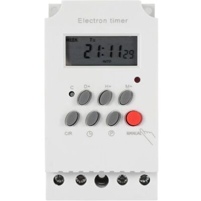 OEM Minuterie Numérique Kg316t-ii 30a, Interrupteur De Contrôle Horaire Électronique Programmable (ac-dc 12v) - Publicité OEM Minuterie Numérique Kg316t-ii 30a, Interrupteur De Contrôle Horaire Électronique Programmable (ac-dc 12v) - Publicité