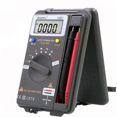 SANS MARQUE Mini Multimètre Numérique De Poche Voltmètre Ampèremètre Test De Résistance Ohm Volt Ampèremètre 4000 Points - Publicité SANS MARQUE Mini Multimètre Numérique De Poche Voltmètre Ampèremètre Test De Résistance Ohm Volt Ampèremètre 4000 Points - Publicité