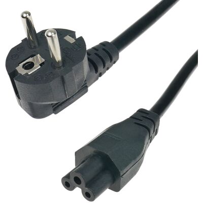 OEM Câble D'Alimentation 230 V À Fiches En Trèfle C5 Droit 1,2 M - Publicité OEM Câble D'Alimentation 230 V À Fiches En Trèfle C5 Droit 1,2 M - Publicité