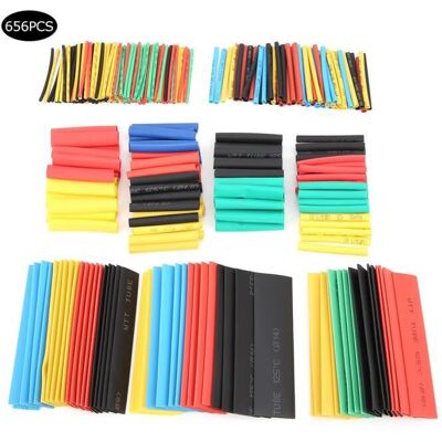 OEM Gaine Thermorétractable - Fafeicy - 656 Pièces - Polymères De Haute Qualité - Protection Des Câbles - Publicité OEM Gaine Thermorétractable - Fafeicy - 656 Pièces - Polymères De Haute Qualité - Protection Des Câbles - Publicité