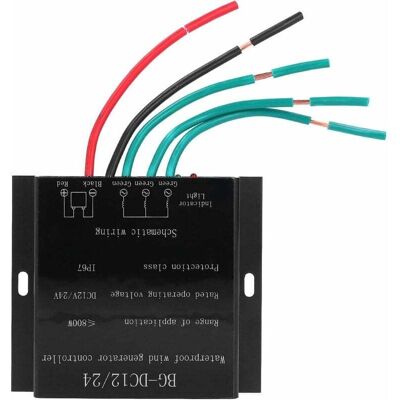 SANS MARQUE Contrôleur De Générateur D'Éolienne Fo8-12/24v 800w, Régulateur De Contrôleur De Charge D'Éolienne Étanche Ip67, Avec Étanchéité Complète Conception Complètement Étanche——, - Publicité SANS MARQUE Contrôleur De Générateur D'Éolienne Fo8-12/24v 800w, Régulateur De Contrôleur De Charge D'Éolienne Étanche Ip67, Avec Étanchéité Complète Conception Complètement Étanche——, - Publicité