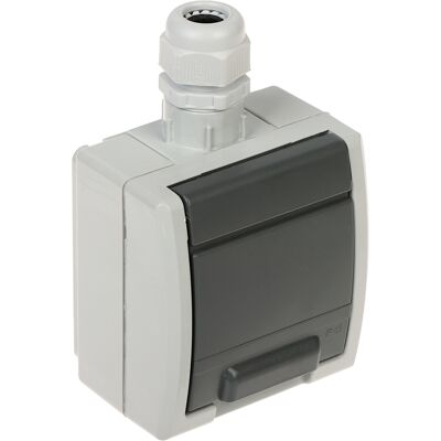 OEM Prise Simple En Saillie Aquant-g1/epn 230 V Ca 16 A Ip65 Elektro-plast - Publicité OEM Prise Simple En Saillie Aquant-g1/epn 230 V Ca 16 A Ip65 Elektro-plast - Publicité