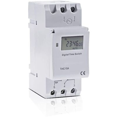 OEM Interrupteur Industriel Tm615-2, Minuterie Numérique Programmable Électronique À Microprocesseur, Commande Par Relais, 12 V, 110 V, 220 V, 16 A, Montage Sur Rail Din-crezuo - Publicité OEM Interrupteur Industriel Tm615-2, Minuterie Numérique Programmable Électronique À Microprocesseur, Commande Par Relais, 12 V, 110 V, 220 V, 16 A, Montage Sur Rail Din-crezuo - Publicité