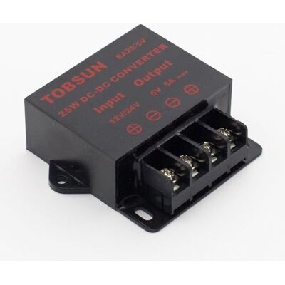 MOXIE Convertisseurs Transformateur D'Alimentation Dc Dc Abaisseur De Tension 12v24v Vers 5v 5a 25w Dc Buck Converter Réglable Pour Écrans Led, Automobile, Electricité Ect. Publicité MOXIE Convertisseurs Transformateur D'Alimentation Dc Dc Abaisseur De Tension 12v24v Vers 5v 5a 25w Dc Buck Converter Réglable Pour Écrans Led, Automobile, Electricité Ect. Publicité