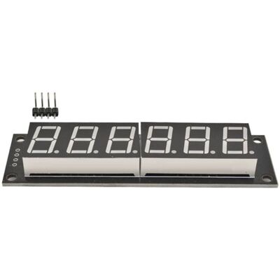 OEM Convient Au Module D'Horloge Numérique Tm1637 À 6 Chiffres, 0,56 Pouce Et 7 Segments, Avec Affichage Led Bleu. Publicité OEM Convient Au Module D'Horloge Numérique Tm1637 À 6 Chiffres, 0,56 Pouce Et 7 Segments, Avec Affichage Led Bleu. Publicité