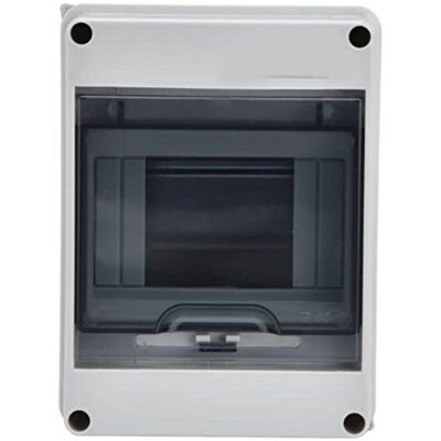 MOXIE Aougo – Coffret Électrique Étanche Extérieur Ip65 – 5 Modules – Abs Ignifuge Et Résistant Aux Chocs – Boîtier De Protection Pour Circuits Électriques - Publicité MOXIE Aougo – Coffret Électrique Étanche Extérieur Ip65 – 5 Modules – Abs Ignifuge Et Résistant Aux Chocs – Boîtier De Protection Pour Circuits Électriques - Publicité