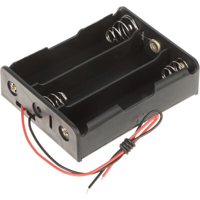 OEM Cage À Piles Pour 3 Batteries Akc-x3/18650 - Publicité OEM Cage À Piles Pour 3 Batteries Akc-x3/18650 - Publicité
