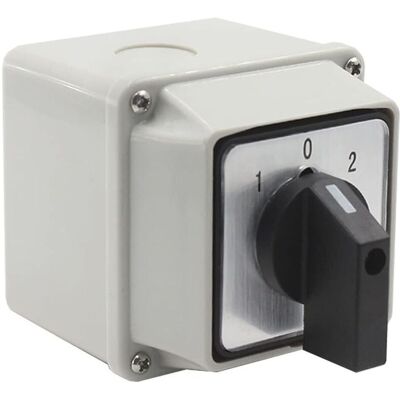 MOXIE Aougo – Inverseur De Source Universel Étanche Ip65 – 380 V, 20 A – Sélecteur À Came Rotative Pour Démarrage Moteur Asynchrone - Lw26-20 - Publicité MOXIE Aougo – Inverseur De Source Universel Étanche Ip65 – 380 V, 20 A – Sélecteur À Came Rotative Pour Démarrage Moteur Asynchrone - Lw26-20 - Publicité