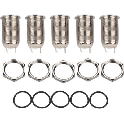 ABYSSE Ensemble De 5 Interrupteurs À Bouton-poussoir Étanches À Verrouillage Automatique, 2 A, 36 V, 12 Mm, 2 Broches - Publicité ABYSSE Ensemble De 5 Interrupteurs À Bouton-poussoir Étanches À Verrouillage Automatique, 2 A, 36 V, 12 Mm, 2 Broches - Publicité