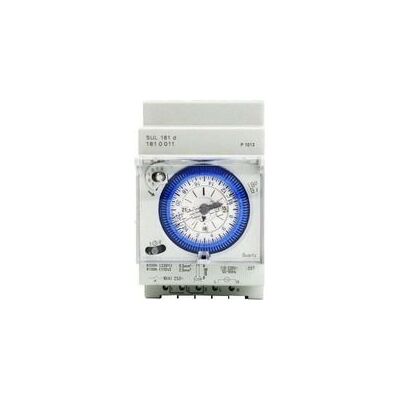 OEM Minuterie Mécanique Analogique 110–220 V, Programmable Sur 24 Heures, Réglage Quotidien Par Tranches De 15 Minutes, Relais De Commutation Sul181d - Publicité OEM Minuterie Mécanique Analogique 110–220 V, Programmable Sur 24 Heures, Réglage Quotidien Par Tranches De 15 Minutes, Relais De Commutation Sul181d - Publicité