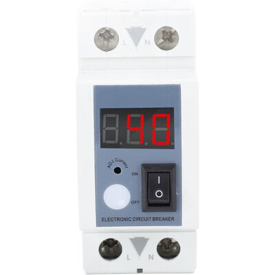 WEYTOLL Limiteur De Protection Contre Les Surintensités Réglable 1-40a, Auto-réinitialisation 110-300vac 40-70hz - Publicité WEYTOLL Limiteur De Protection Contre Les Surintensités Réglable 1-40a, Auto-réinitialisation 110-300vac 40-70hz - Publicité