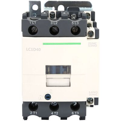 MOXIE Sjlerst Lc1d40 Nouveau Contacteur Électrique À Bobine 50/60hz 3 Pôles 220v 40a - Publicité MOXIE Sjlerst Lc1d40 Nouveau Contacteur Électrique À Bobine 50/60hz 3 Pôles 220v 40a - Publicité