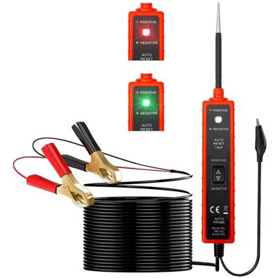 AQUAFORGE Testeur De Circuit Automobile Dernier Modèle 2025 Avec Câble De Test De 4,9 M (16 Pi), Testeur De Fusibles Et Lampe Témoin Led 6-24 V Cc. Stylo Testeur De Circuit Électrique Avec Lampe Témoin.-aquafor - Publicité AQUAFORGE Testeur De Circuit Automobile Dernier Modèle 2025 Avec Câble De Test De 4,9 M (16 Pi), Testeur De Fusibles Et Lampe Témoin Led 6-24 V Cc. Stylo Testeur De Circuit Électrique Avec Lampe Témoin.-aquafor - Publicité