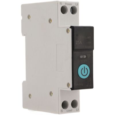 OEM – Disjoncteur Sur Rail Din 25a – Commutateur Wifi Intelligent – Télécommande Pour Contrôle À Distance – Protection Contre Surcharges-crezuo - Publicité OEM – Disjoncteur Sur Rail Din 25a – Commutateur Wifi Intelligent – Télécommande Pour Contrôle À Distance – Protection Contre Surcharges-crezuo - Publicité