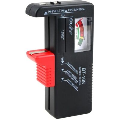 AIRFLAPS Testeur De Piles Universel, Testeur Pile Numérique Pour Aa, Aa, C, D, Pp3, 9v, 1.5v, Piles Bouton,fonctionne Sans Pile,testeur Piles Idéal Pour Tester Vos Anciennes Batteries (modèle: Bt-168) - Publicité AIRFLAPS Testeur De Piles Universel, Testeur Pile Numérique Pour Aa, Aa, C, D, Pp3, 9v, 1.5v, Piles Bouton,fonctionne Sans Pile,testeur Piles Idéal Pour Tester Vos Anciennes Batteries (modèle: Bt-168) - Publicité