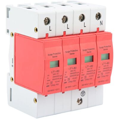 ABYSSE Dispositif De Protection Contre Les Surtensions Domestiques 4p 40-80ka Lt-40/80 - Publicité ABYSSE Dispositif De Protection Contre Les Surtensions Domestiques 4p 40-80ka Lt-40/80 - Publicité