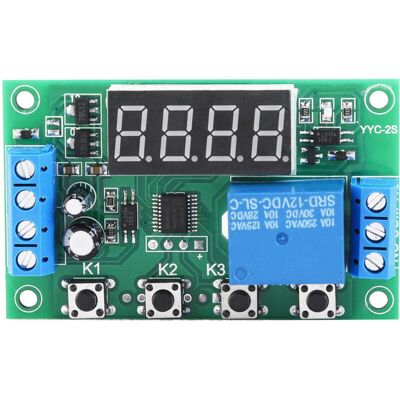 OEM Commutateur De Relais, 30 G/1,1 Oz Yyc-2s Module De Commutateur De Commande D'Automatisation De Relais De Minuterie Réglable À Affichage Led Avec Matière Plastique, 24 Fonctions (12v)-crezuo - Publicité OEM Commutateur De Relais, 30 G/1,1 Oz Yyc-2s Module De Commutateur De Commande D'Automatisation De Relais De Minuterie Réglable À Affichage Led Avec Matière Plastique, 24 Fonctions (12v)-crezuo - Publicité