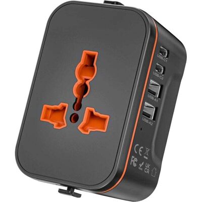 OEM Adaptateur Prise Universelle Voyage,adaptateur Universel De Voyage Avec 2 Usb Et 2 Usbc-crezuo - Publicité OEM Adaptateur Prise Universelle Voyage,adaptateur Universel De Voyage Avec 2 Usb Et 2 Usbc-crezuo - Publicité