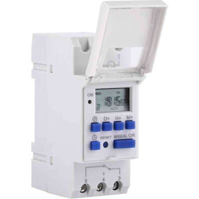 OEM Minuterie Électronique Programmable Hebdomadaire 16 On/off – Affichage Lcd – Alimentation Ac/dc 24v – Installation Rail Din-dou - Publicité OEM Minuterie Électronique Programmable Hebdomadaire 16 On/off – Affichage Lcd – Alimentation Ac/dc 24v – Installation Rail Din-dou - Publicité