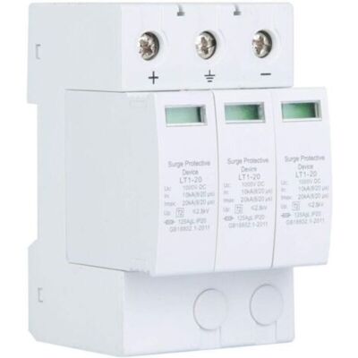 OEM Dispositif De Protection 3p 20 Ka, Parafoudre Photovoltaïque Haute Précision (3p20ka)-dou - Publicité OEM Dispositif De Protection 3p 20 Ka, Parafoudre Photovoltaïque Haute Précision (3p20ka)-dou - Publicité