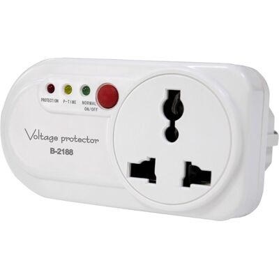 OEM Protection Électronique Surtensions Variations Tension Réfrigérateur, 2000 W, 16 A, Fixation Murale, 3 Voyants Sécurité - Publicité OEM Protection Électronique Surtensions Variations Tension Réfrigérateur, 2000 W, 16 A, Fixation Murale, 3 Voyants Sécurité - Publicité